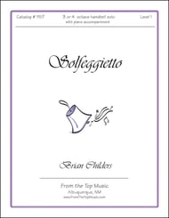 Solfeggietto Handbell sheet music cover Thumbnail